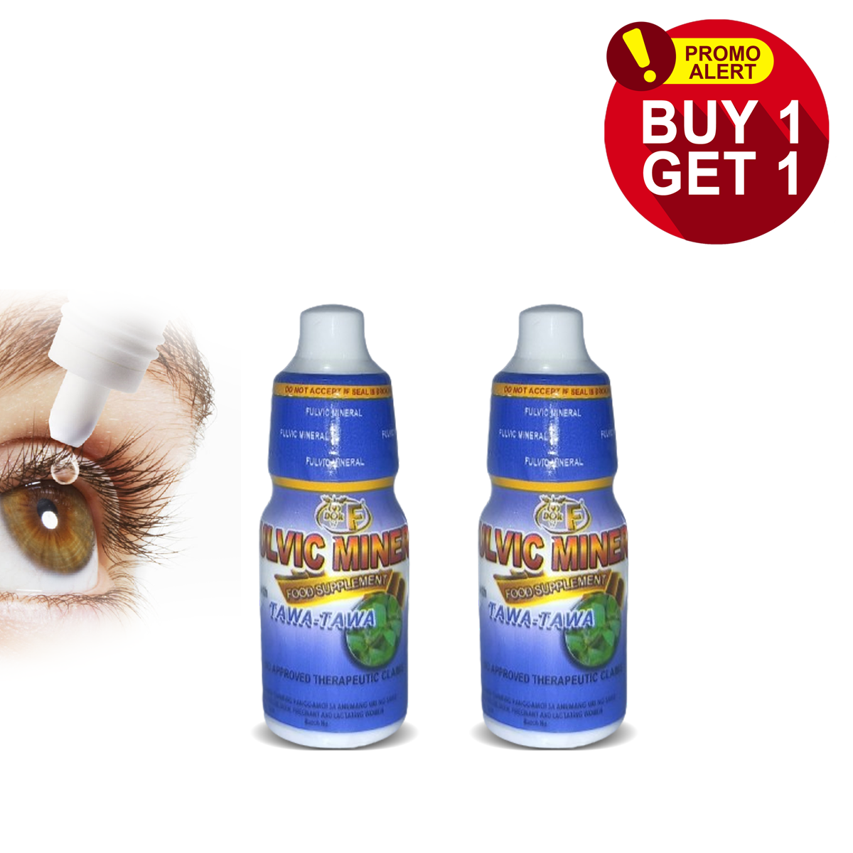Fulvic Mineral with Tawa Tawa Extract BUY 1 TAKE 1